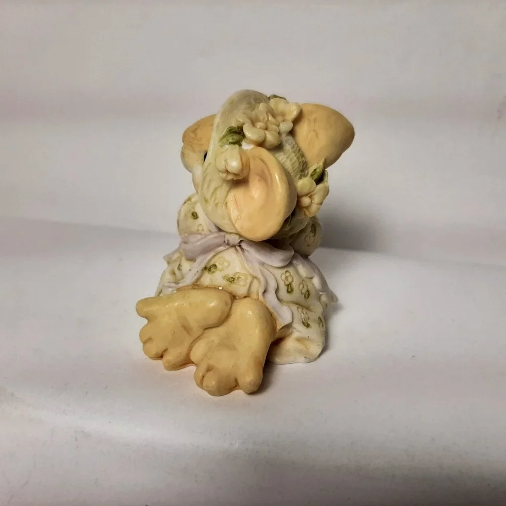 Little Cheesers JENNY BUTTERFIELD Miniature Mouse Figurine Ganz 1992 with Box